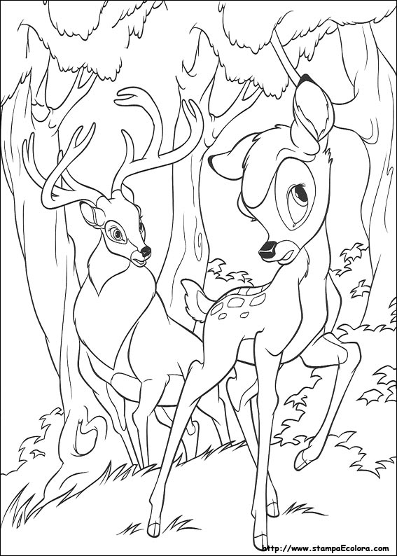 Disegni Bambi 2